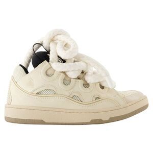 Curb Sneakers - Lanvin - Leather - Beige